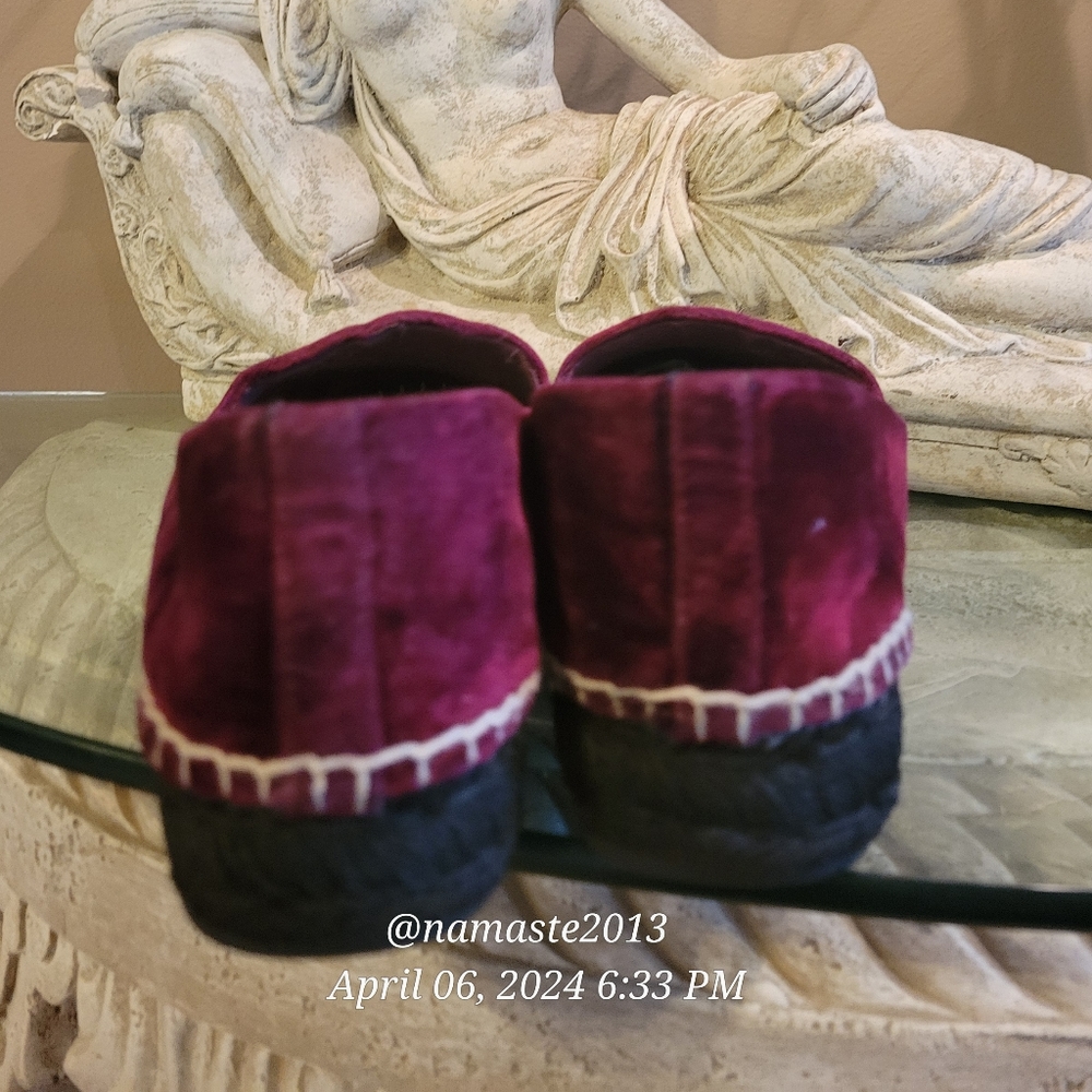 Tory Vurch Velvet Logo Espidrilles Platform Designer Summer Beach Shoes   #751 - Picture 6 of 15